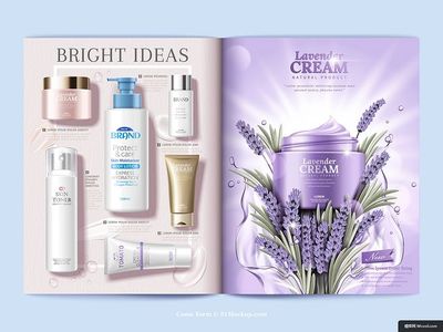 護(hù)膚品中的藝術(shù) 精致套裝與雜志畫(huà)冊(cè)的視覺(jué)美學(xué)